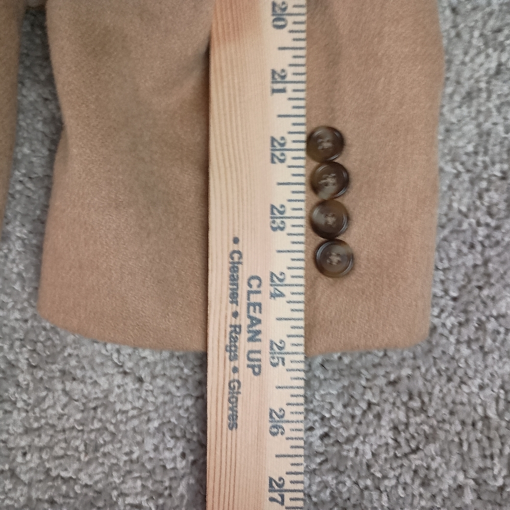 Jos A Bank 44L 100%‎ Camel Hair Beige Mens Blazer - Picture 11 of 13